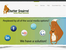 Tablet Screenshot of chattersquirrel.com